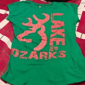 Lake of the Ozarks tshirt w/ browning symbol